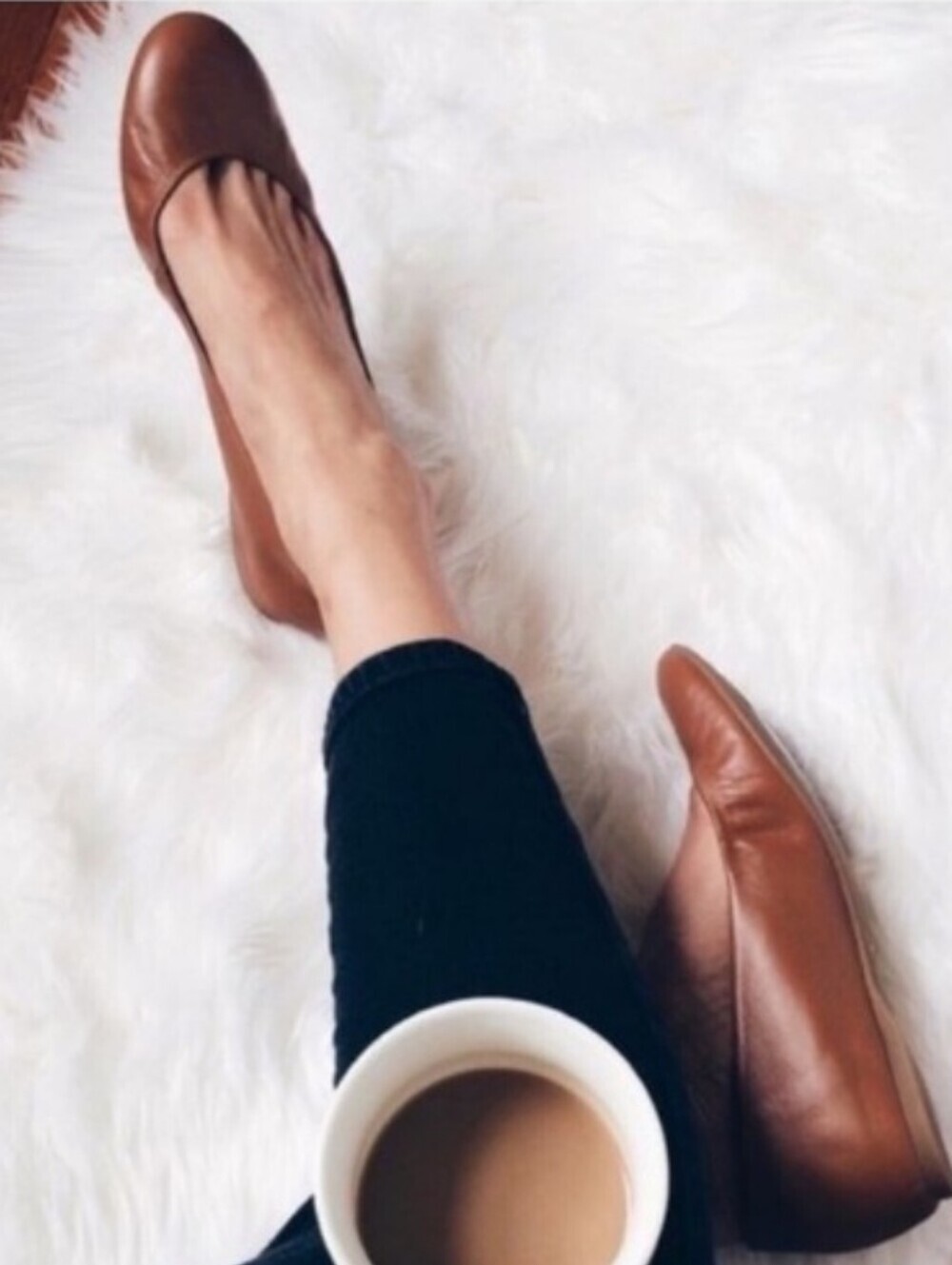 J. Crew Cece Ballet Flat Leather Burnt Sienna Women's 10 - Picture 12 of 12